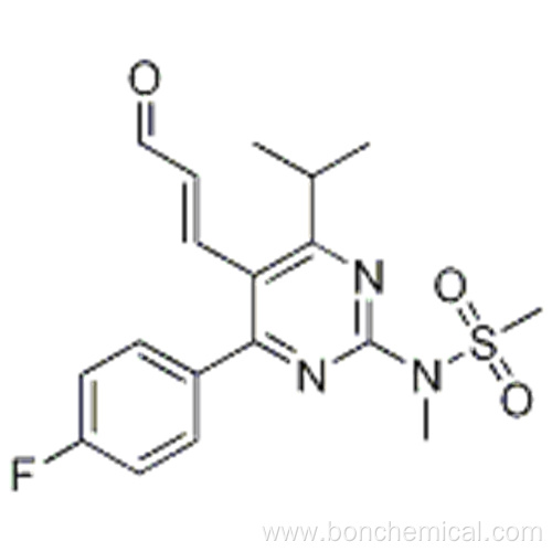 Methanesulfonamide, N-[4-(4-fluorophenyl)-6-(1-methylethyl)-5-[(1E)-3-oxo-1-propenyl]-2-pyri midinyl]-N-methyl- CAS 890028-66-7